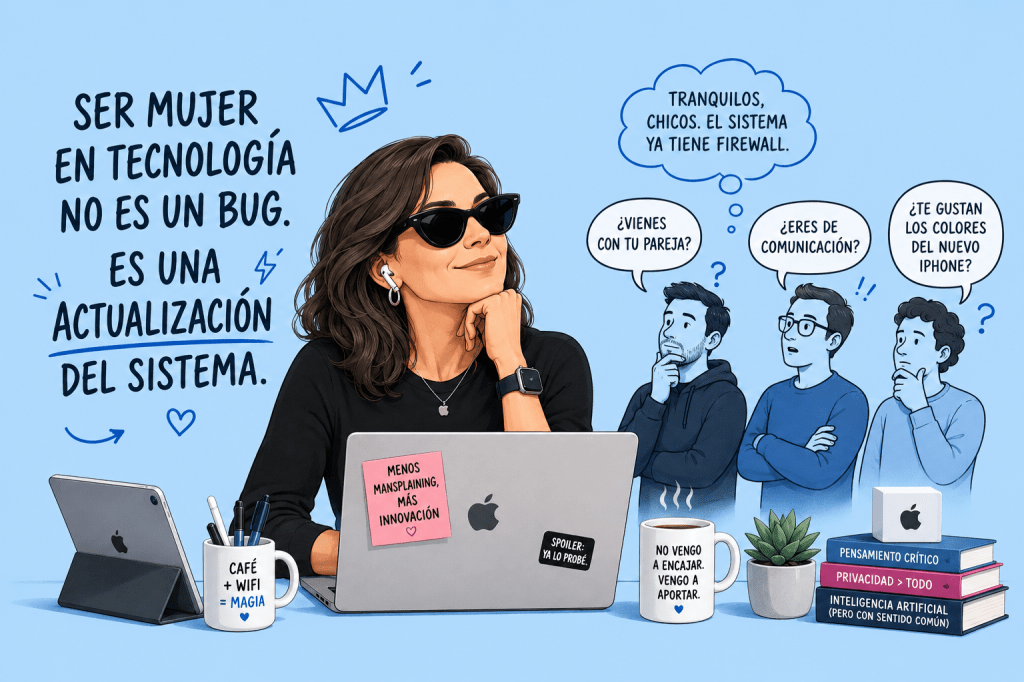 La experiencia de mujer tech después de los 40 es la mejor… disfrutas viendo las caras del&nbsp;resto