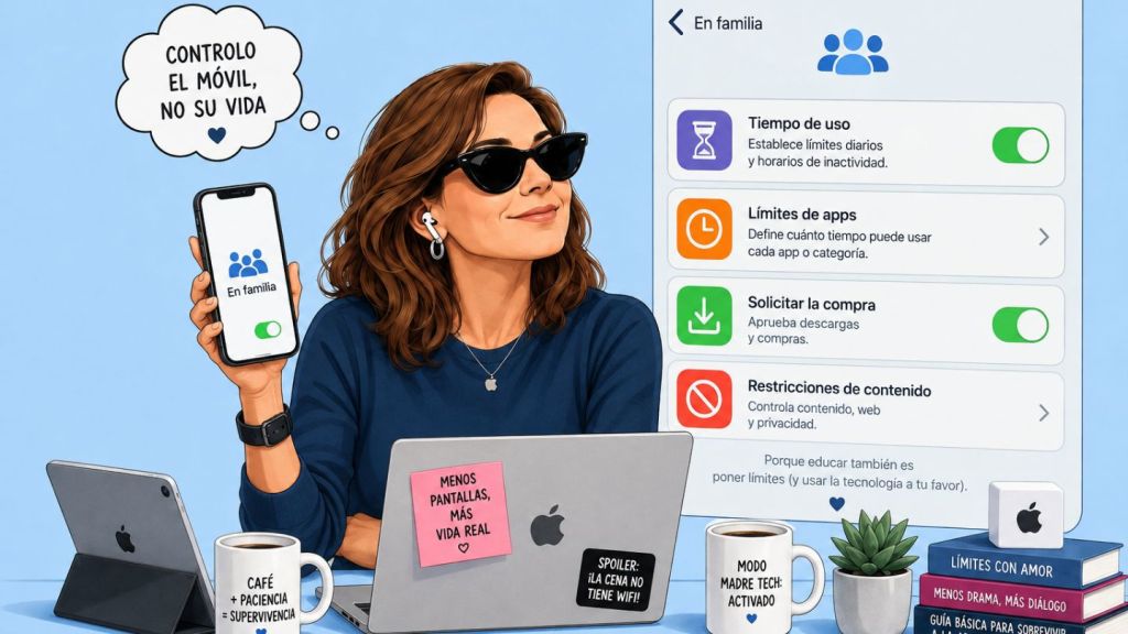 Establece Límites de Uso con En Familia de&nbsp;Apple