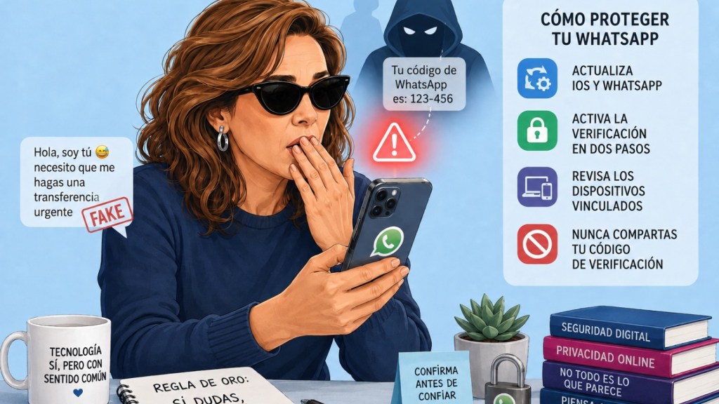 Cómo proteger tu WhatsApp de estafadores si tienes un&nbsp;iPhone